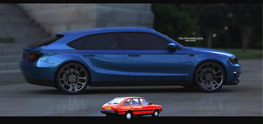 FSO Polonez 2015 je inšpirovaný modelom z roku 1991