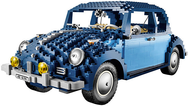 VW Beetle z lega - prvý pokus VW Beetle z lega - prvý pokus