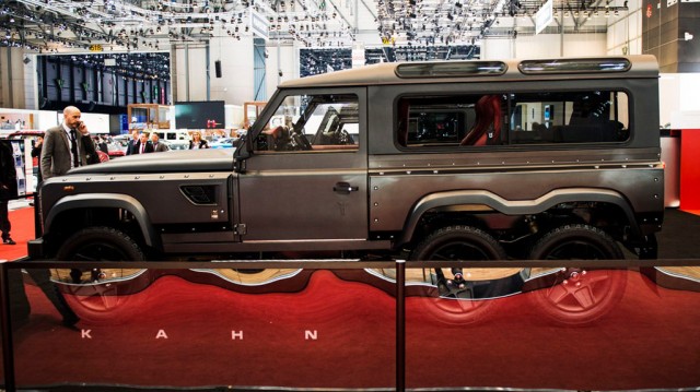 6x6 len pre náročných: Kahn Design Huntsman Defender budeš chcieť! 10 6-kolesový skvost môže byť váš za 280-tisíc eur!