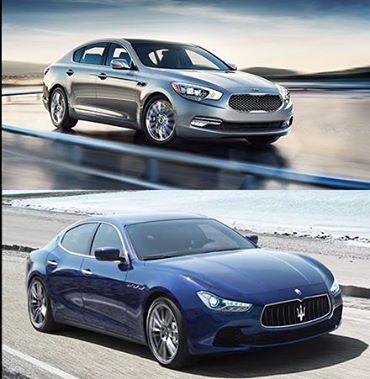Môže Kia súťažiť s Maserati? Kia K900 vs. Maserati Ghibli