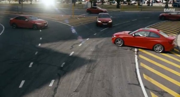 Frajeri na BMW predviedli šialený Driftmob!