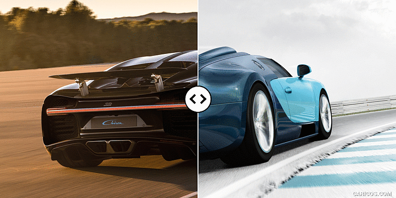 Bugatti Veyron vs. Bugatti Chiron