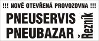 Logo PNEUSERVIS Brno & PNEUBAZAR Brno- PNEU  ŘEZNÍK 