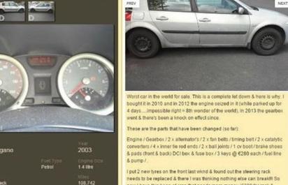 Najhorší inzerát na predaj auta: Ako svoje auto (ne)predať?