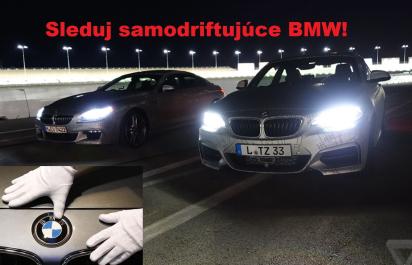 Kto z koho? Samodriftujúce BMW vs. šampión šmyku!
