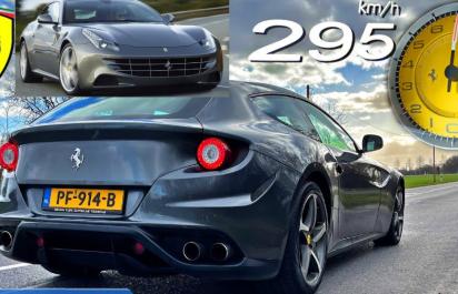 Ferrari FF monštrum pre 4 osoby: Akcelerácia 0 - 300 km/h!