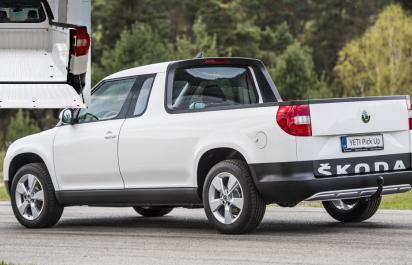 Škoda Yeti pick-up rarita