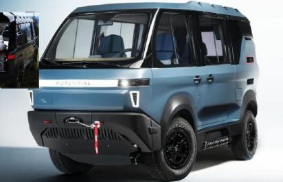 Extrémna mini dodávka: 600 koní + 1000 Nm krútiaceho momentu!