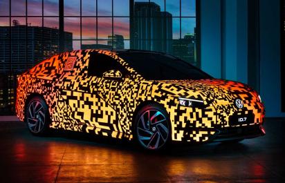 Passat na elektriku? Volkswagen ID.7 ukazuje krivky