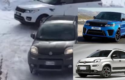 Pokorí auto za 10 000 eur luxusné SUV? Fiat vs. Land Rover!