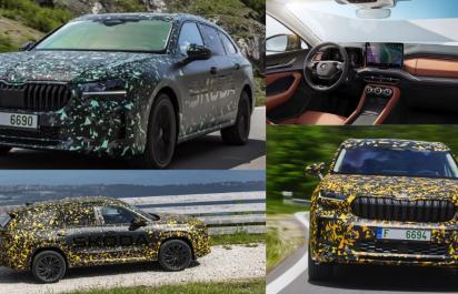 Prvé foto: Nová Škoda Superb a Kodiaq!