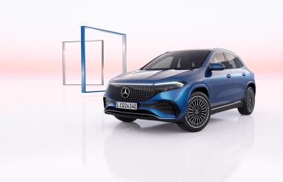 Aj Mercedes EQA má novú tvár, bude bližšie ostatným elektromobilom