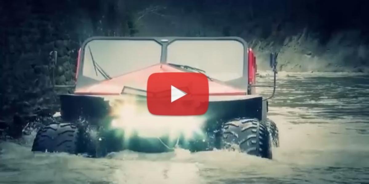 Video: Vozidlo, ktoré sa dostane takmer všade