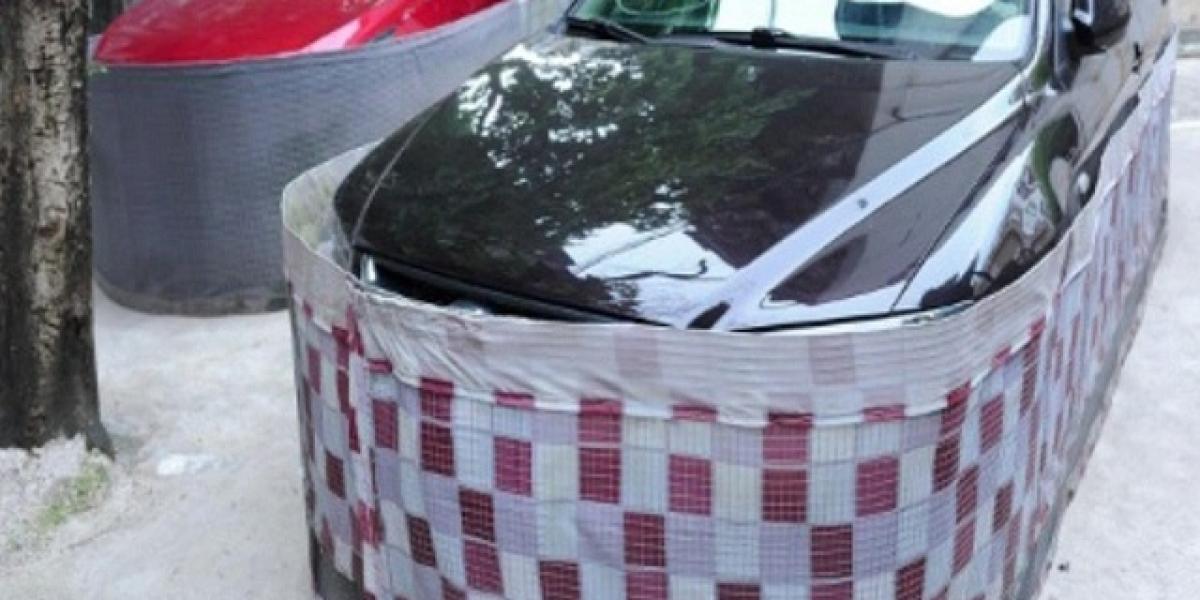 Takto chránia v Číne autá pred potkanmi!