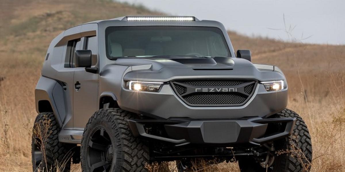 Najodolnejšie SUV na svete: Nový 1 000-koňový Rezvani Tank! 