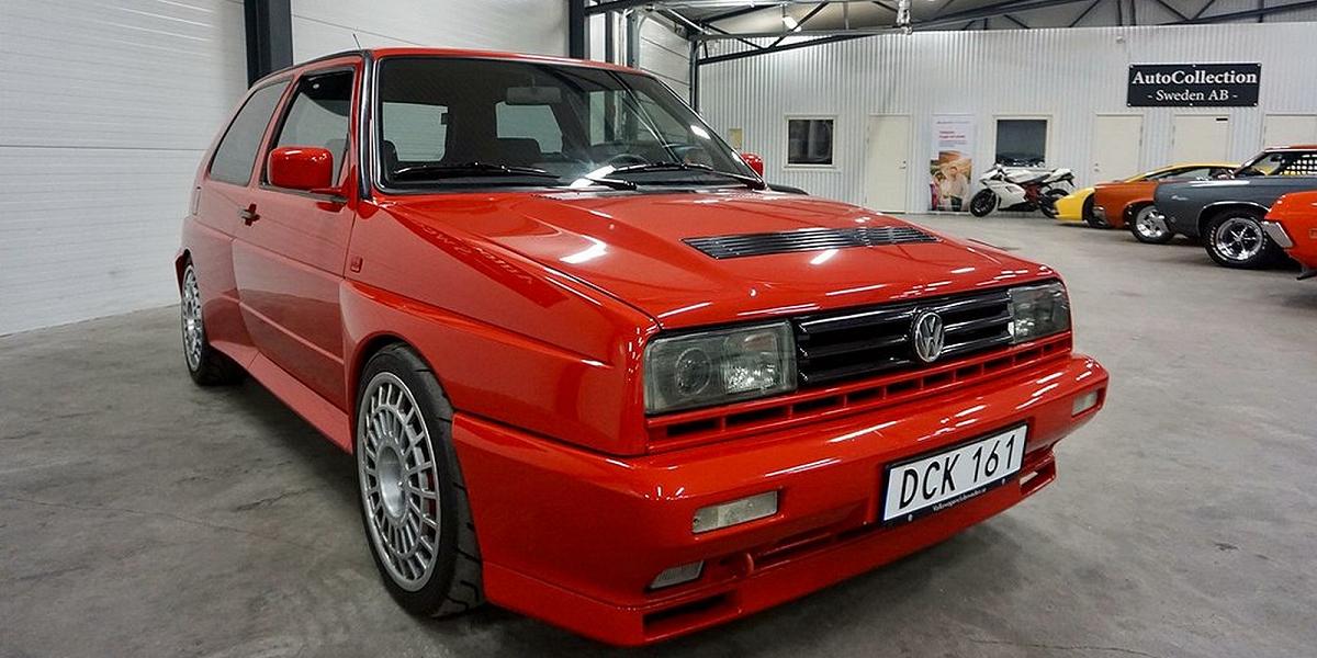 Golf Rallye G60 rarita: Po prerábke za polovicu ceny na predaj za 42 000 €