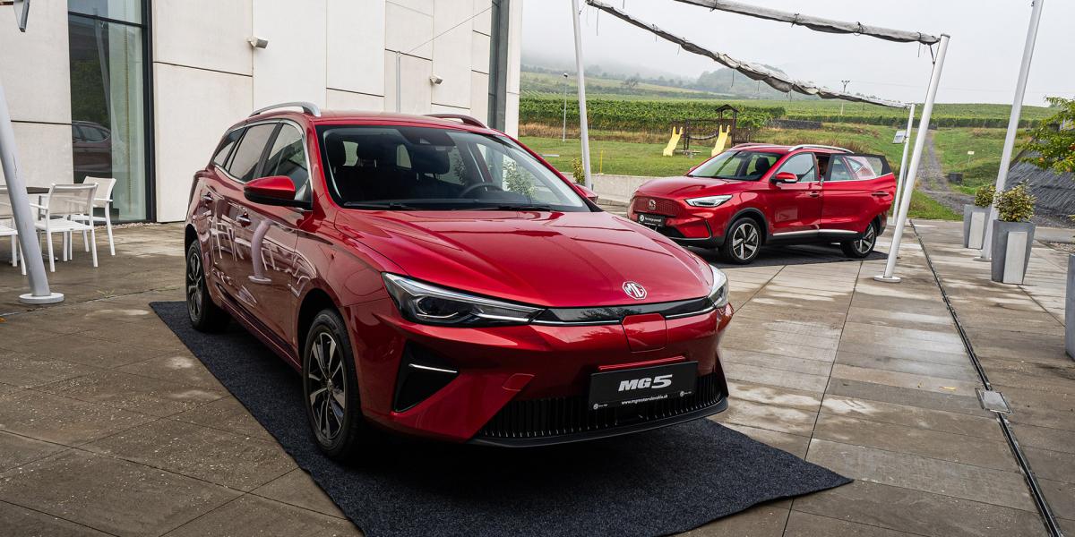 MG5 prichádza na náš trh ako prvé kombi s elektrickým pohonom