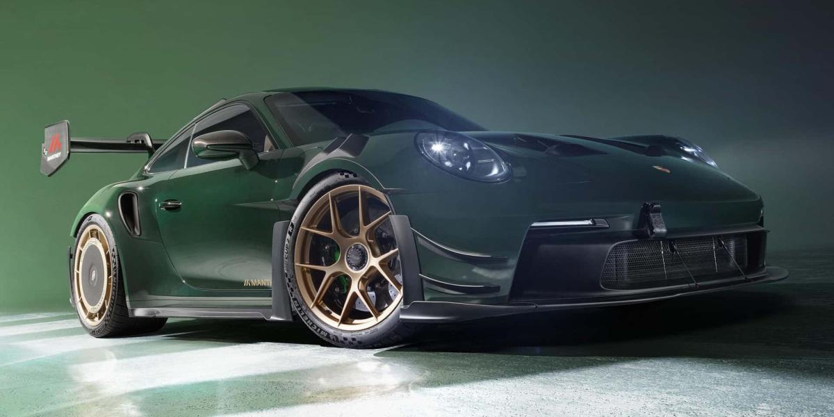 Porsche 911 GT3 RS Manthey má na zadnom skle plutvu ako žralok