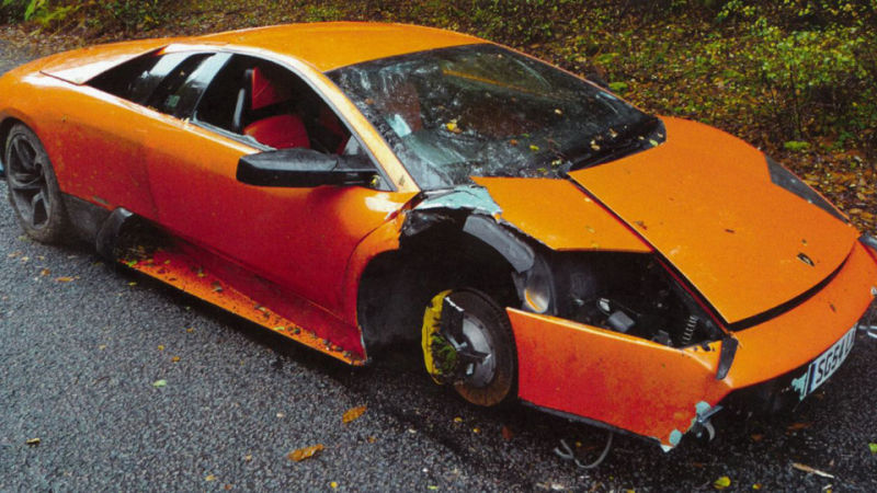 Koľko stojí oprava tohto Lamborghini?