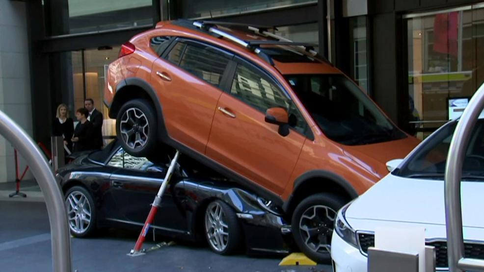 Porsche crash
