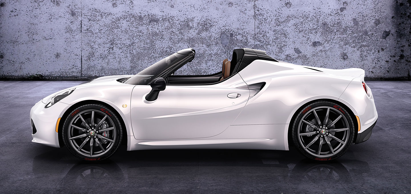 Alfa Romeo 4C Spider koncept