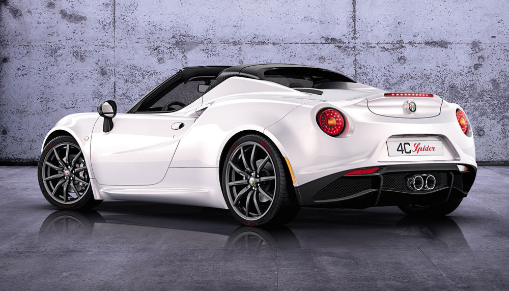 Alfa Romeo 4C Spider koncept