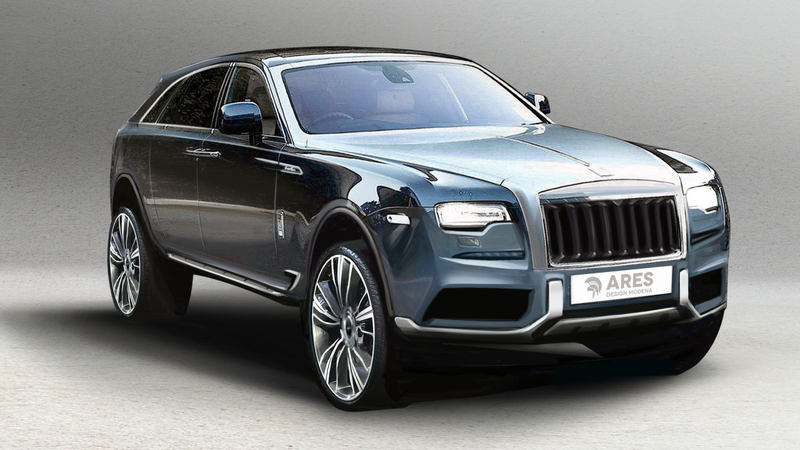 Koncept Rolls-Royce SUV od talianského úpravcu Ares