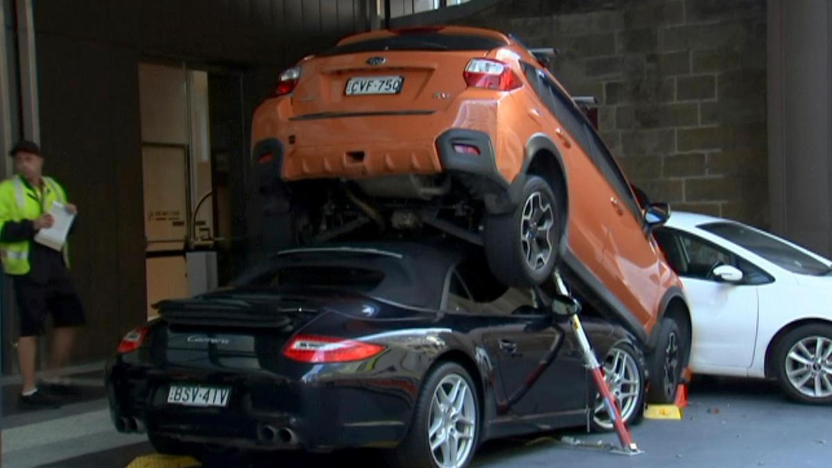 Porsche crash Sydney