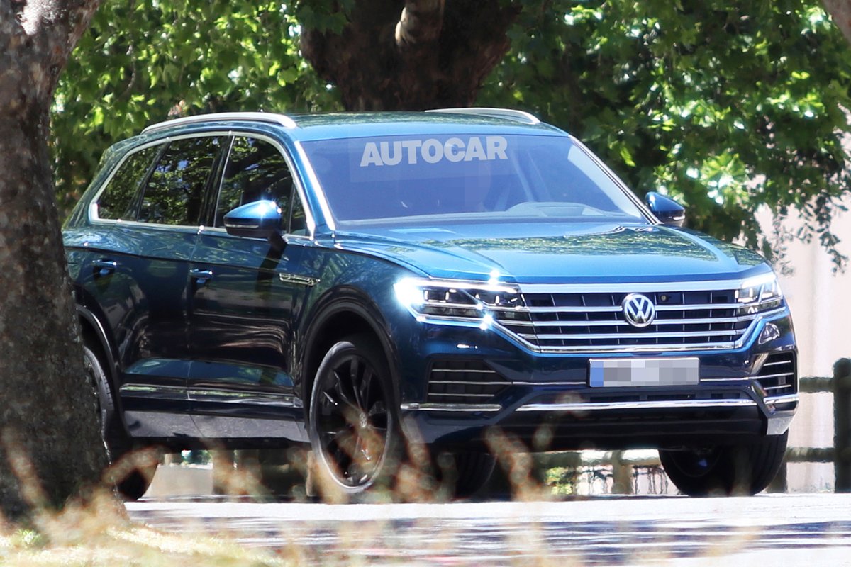 Unikli prvé fotografie: Nový Volkswagen Touareg! 