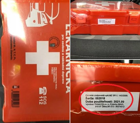 Povinná výbava - Autolekárnička bez spotreby: Vodiči ušetria peniaze!