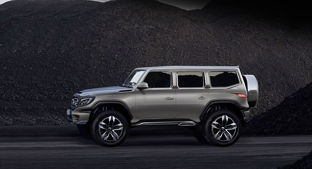 Upravená verzia Mercedesu-Benz G-Class G63