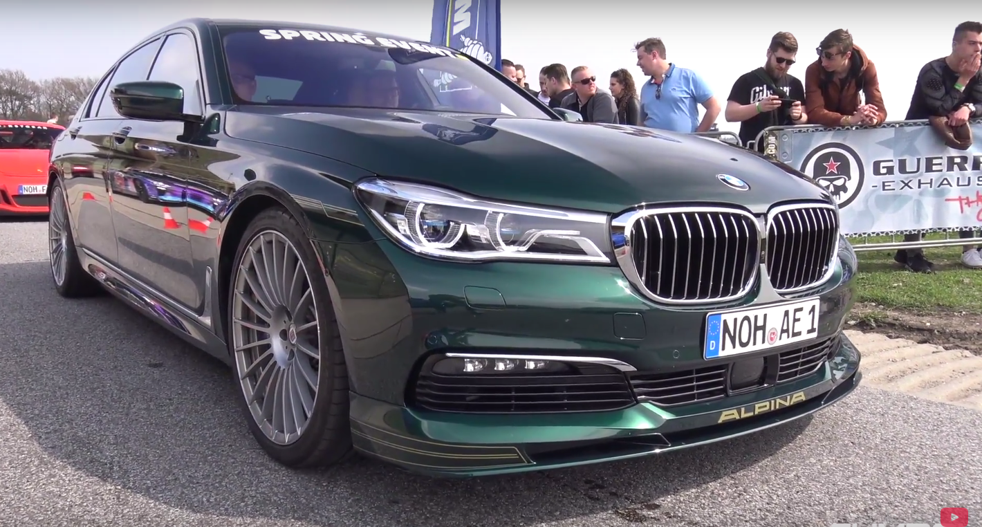 Sleduj video! BMW Alpina B7 BiTurbo vs. Mercedes-Benz C63S AMG vs. Audi RS6 Avant! 