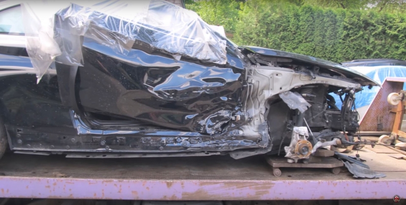 Ruské BMW 2 na totálku pozvárané na funglovku!