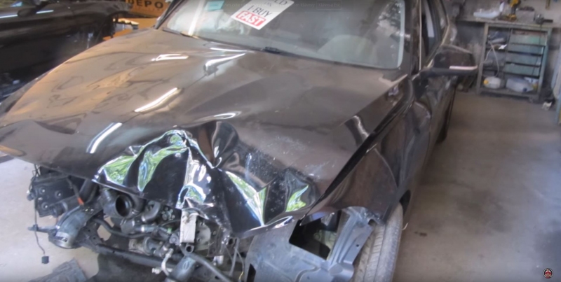 Ruské BMW 2 na totálku pozvárané na funglovku!