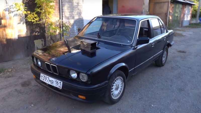 VIDEO: BMW 3 z Ruska s motorom z MIG 23!