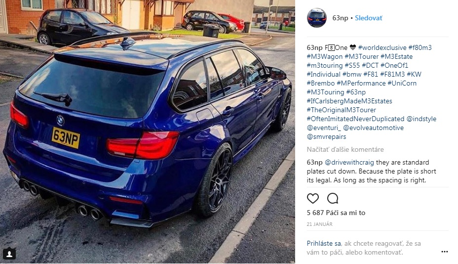 BMW M3 aj ako combi!