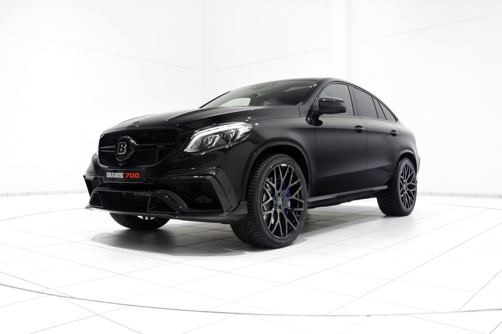 Úprava nového crossoveru Mercedes Gle coupé od Brabusu