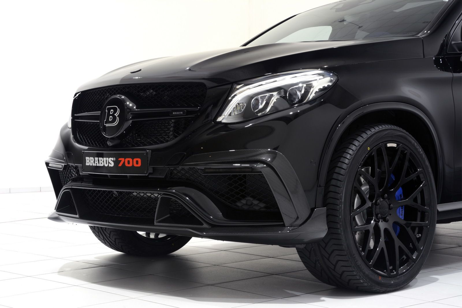 Úprava nového crossoveru Mercedes Gle coupé od Brabusu