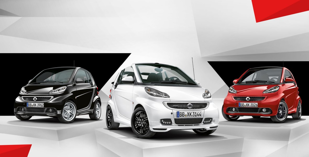 Smart ForTwo úprava Brabus