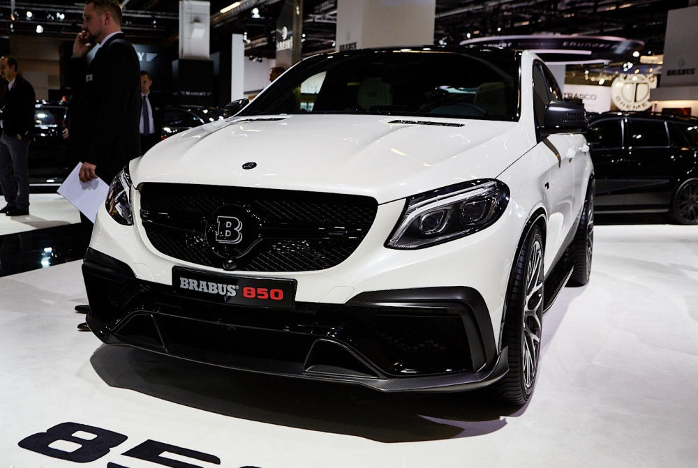 Úprava nového crossoveru Mercedes Gle coupé od Brabusu