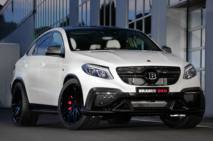 Úprava nového crossoveru Mercedes Gle coupé od Brabusu