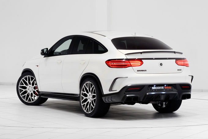 Úprava nového crossoveru Mercedes Gle coupé od Brabusu