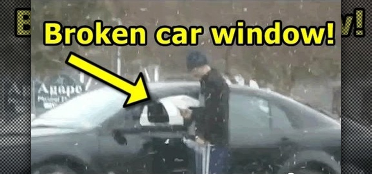 Rozbité okno vie poriadne vystrašiť majiteľa auta!