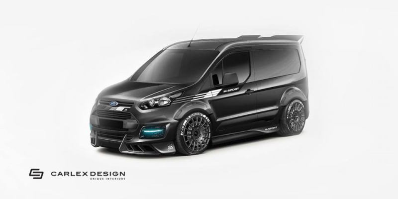 Tuningový Ford Transit Connect od spoločnosti Carlex Design