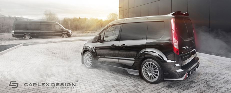 Tuningový Ford Transit Connect od spoločnosti Carlex Design