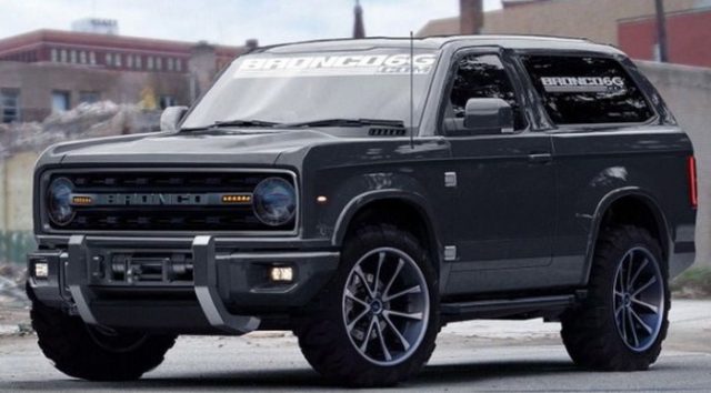 Návrh 1 2020 Ford Bronco navrhnutý fanúšikom na Bronco6G fóre 