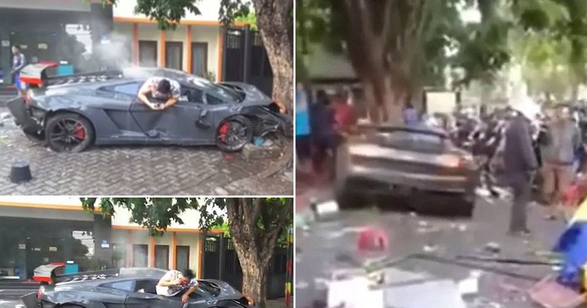 Drsná nehoda Lamborghini s fatálnymi následkami!