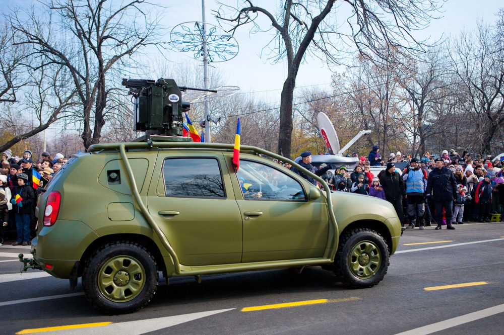 Dacia v nepriestrelnej úprave