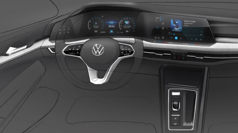 VW Golf VIII už v roku 2020, interiér bude revolúciou!