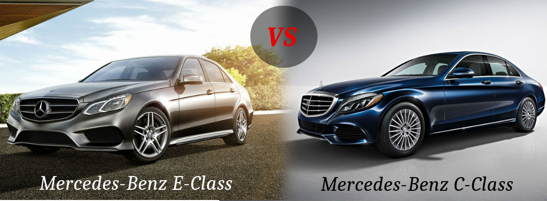 Mercedes-Benz E-Class vs. Mercedes-Benz C-Class 